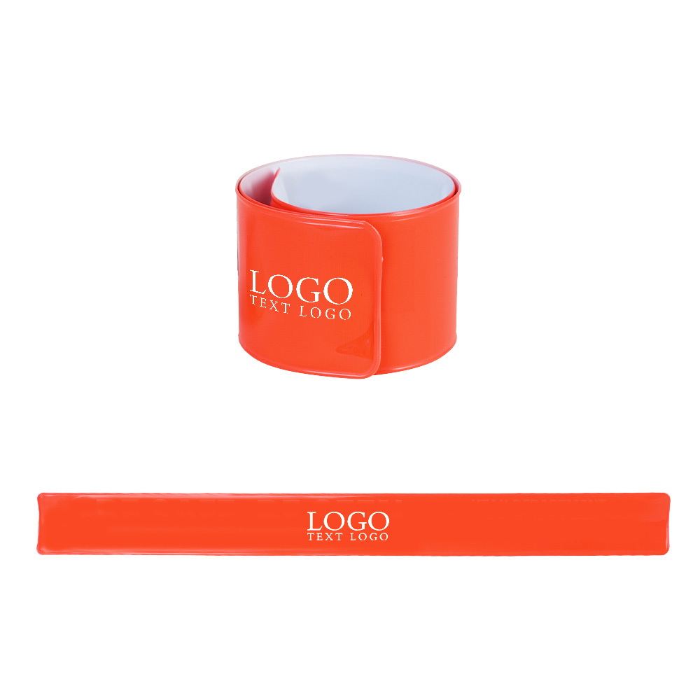 8.66"PVC Outdoor Reflective Slap Bracelets 4