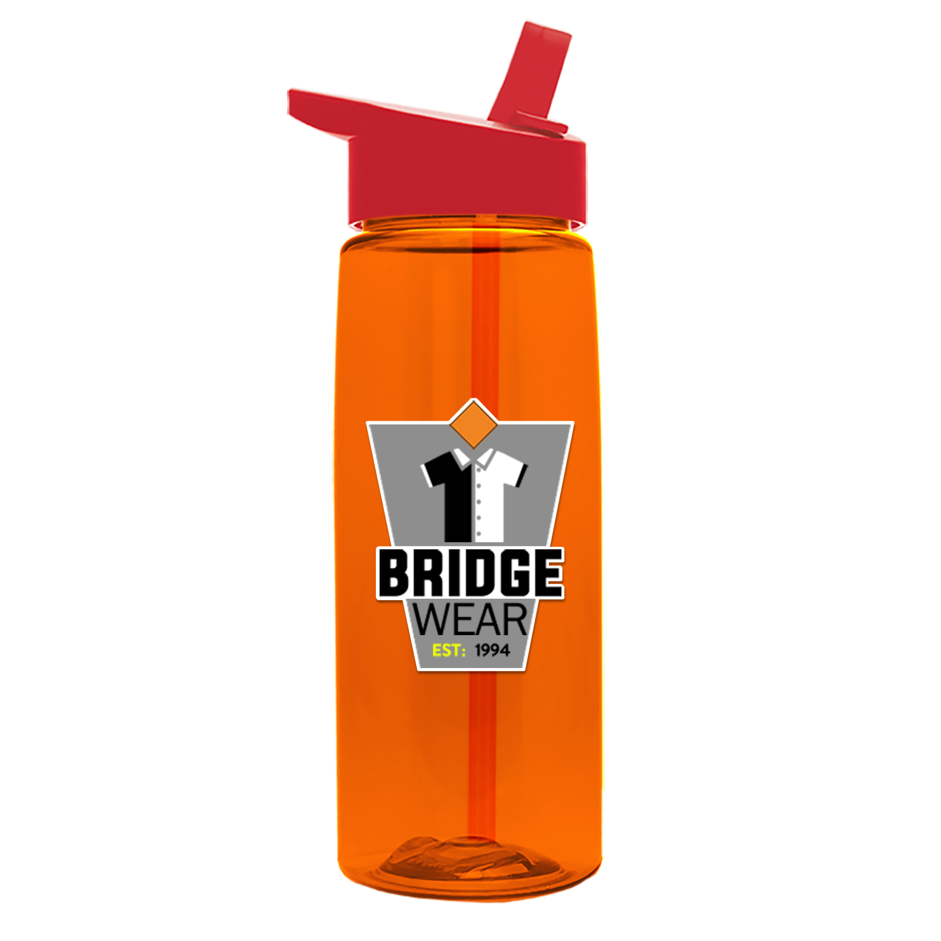 Garyline® Flair Tritan® Bottle with Flip-Straw Lid - 26 oz. 944