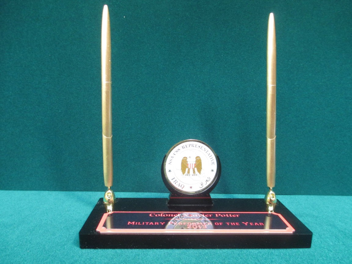 Acrylic Coin Holder And Pen Set 8