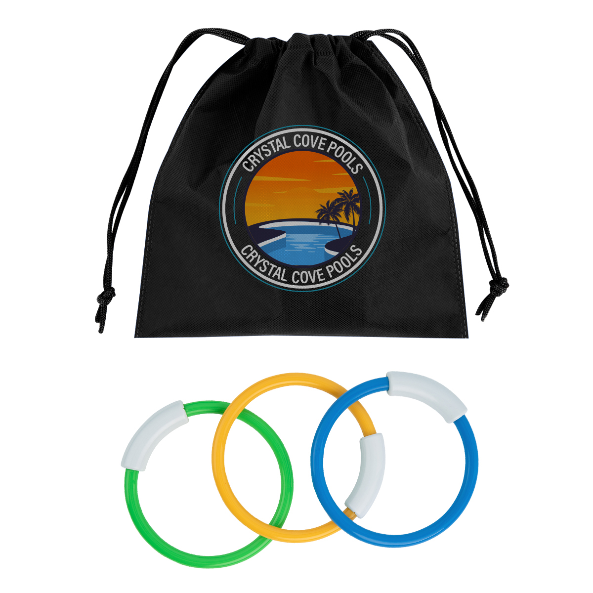 Hide & Go Swim rPET Diving Rings 6