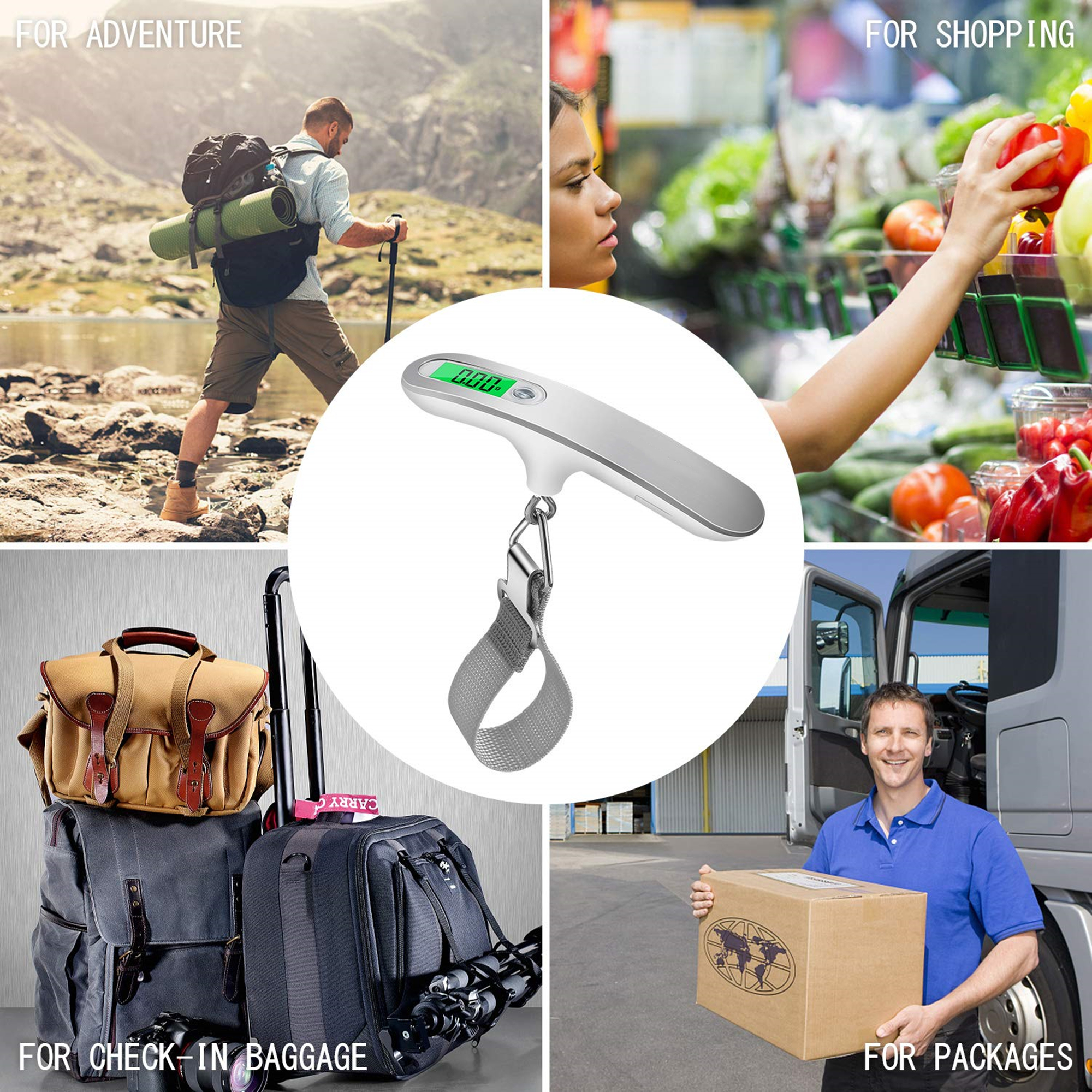 Portable Digital Weight Scale With Hook 4