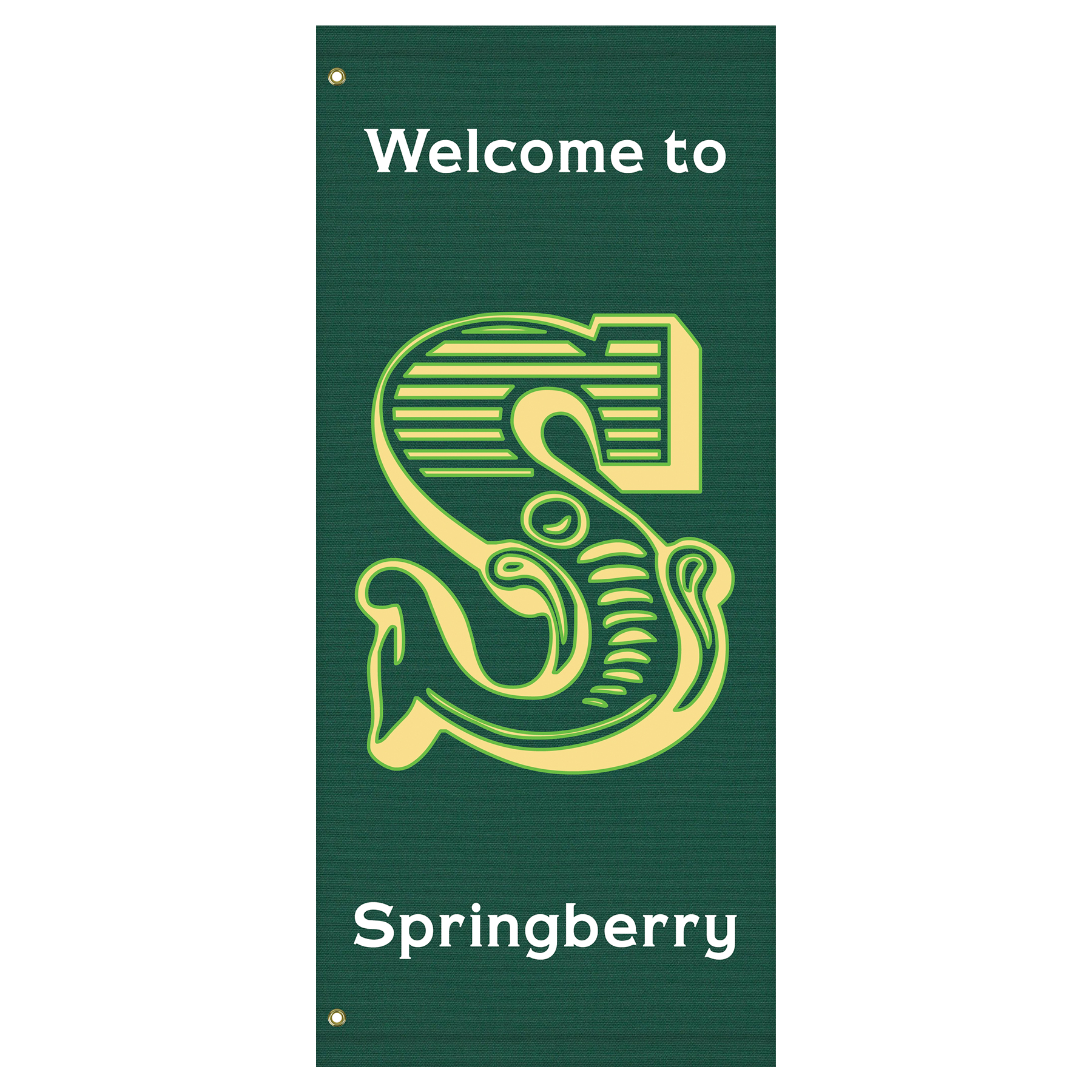60" x 30" Custom Sunbrella™ Avenue Banner-3 Color Imprint 4