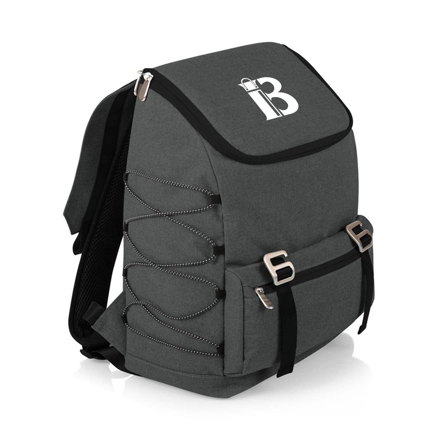 Insulated Fabric Cooler Backpack Hiking Travel 28 cans 6