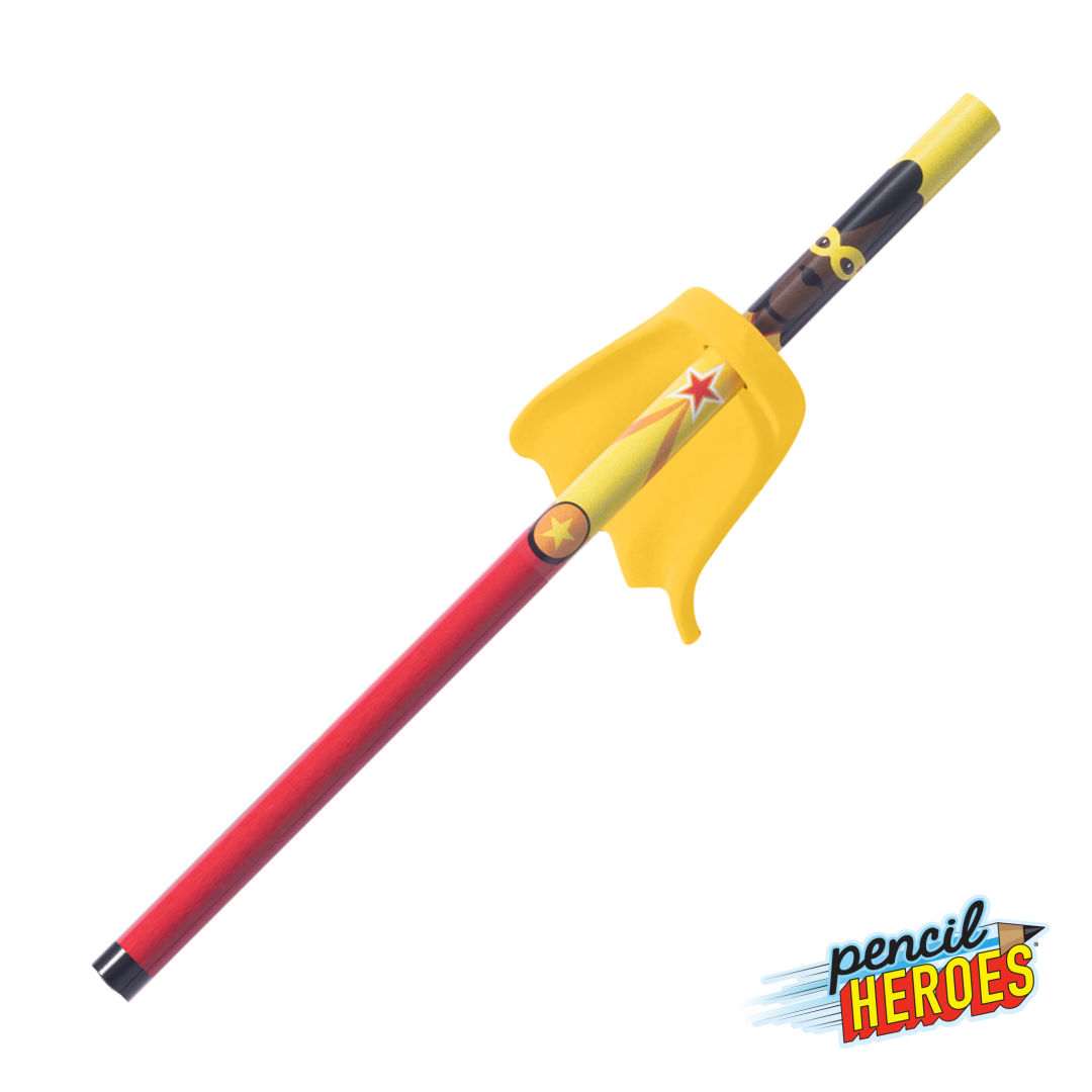 Pencil Heroes®  Superhero Series Female w/Cape 5