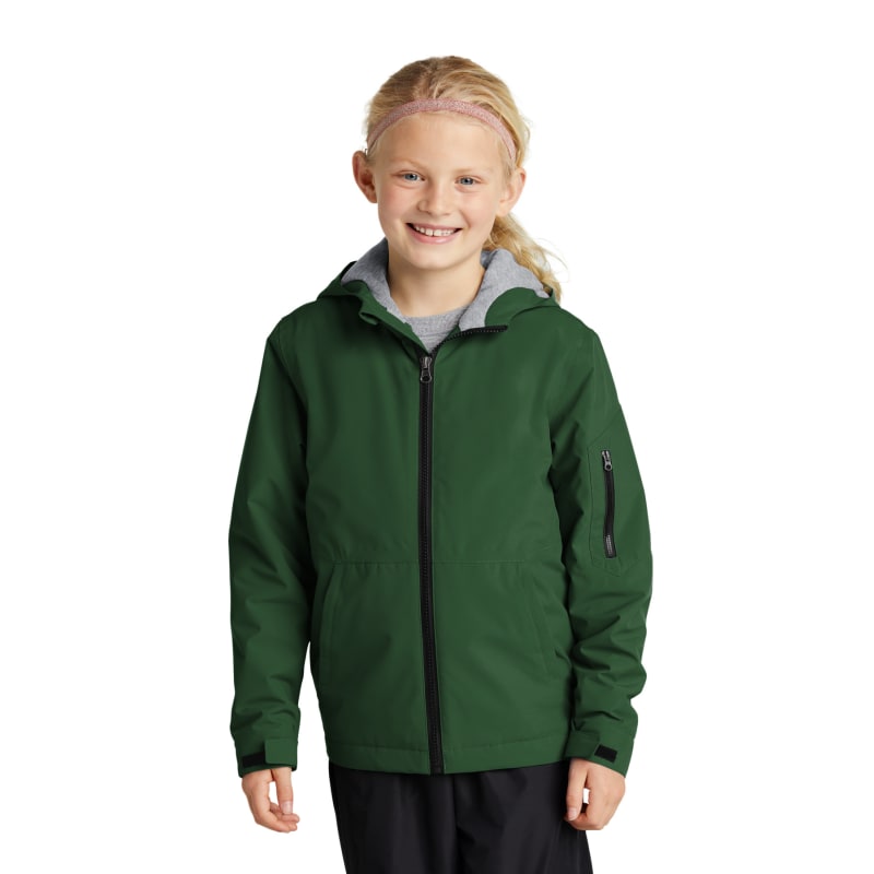 Sport-Tek Youth Waterproof Insulated Jacket 35