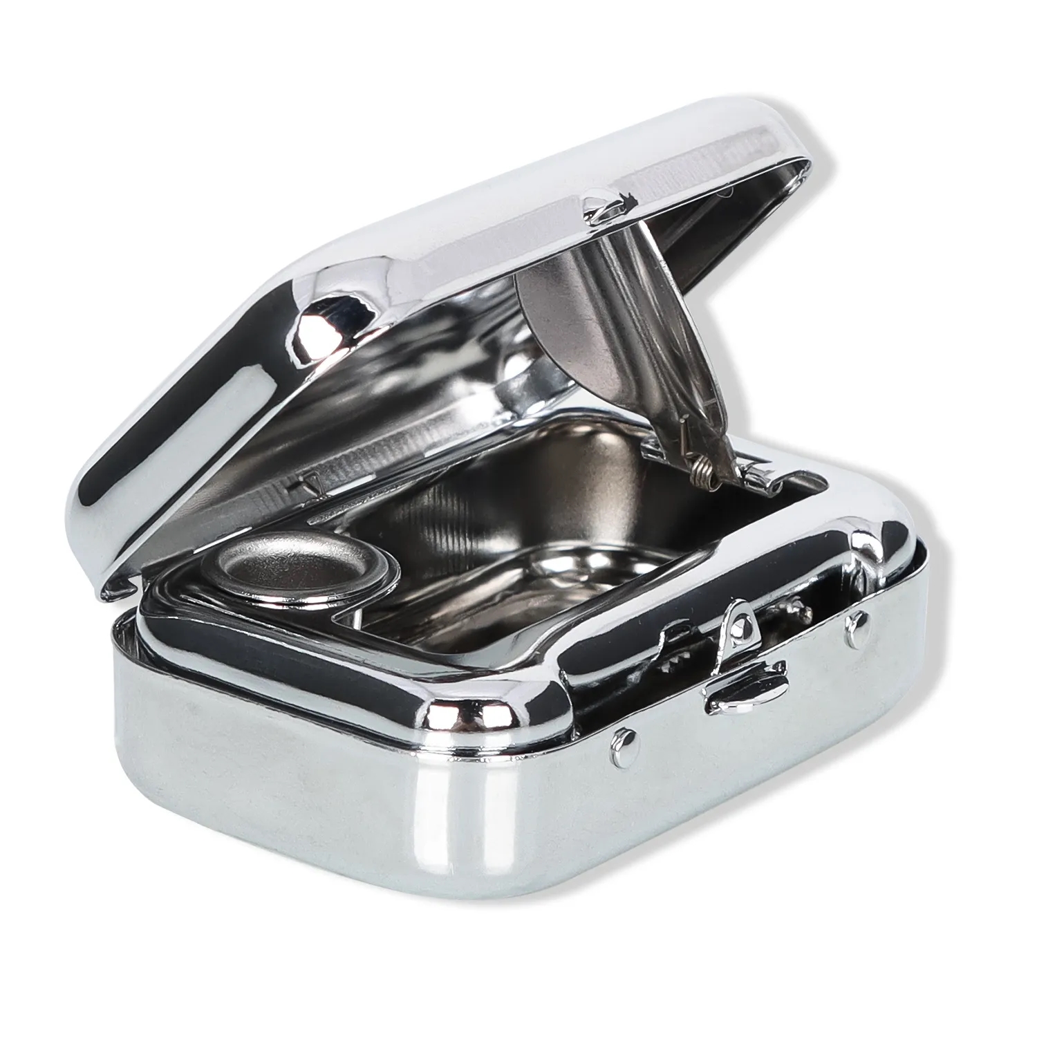 Square Metal Ashtray 4