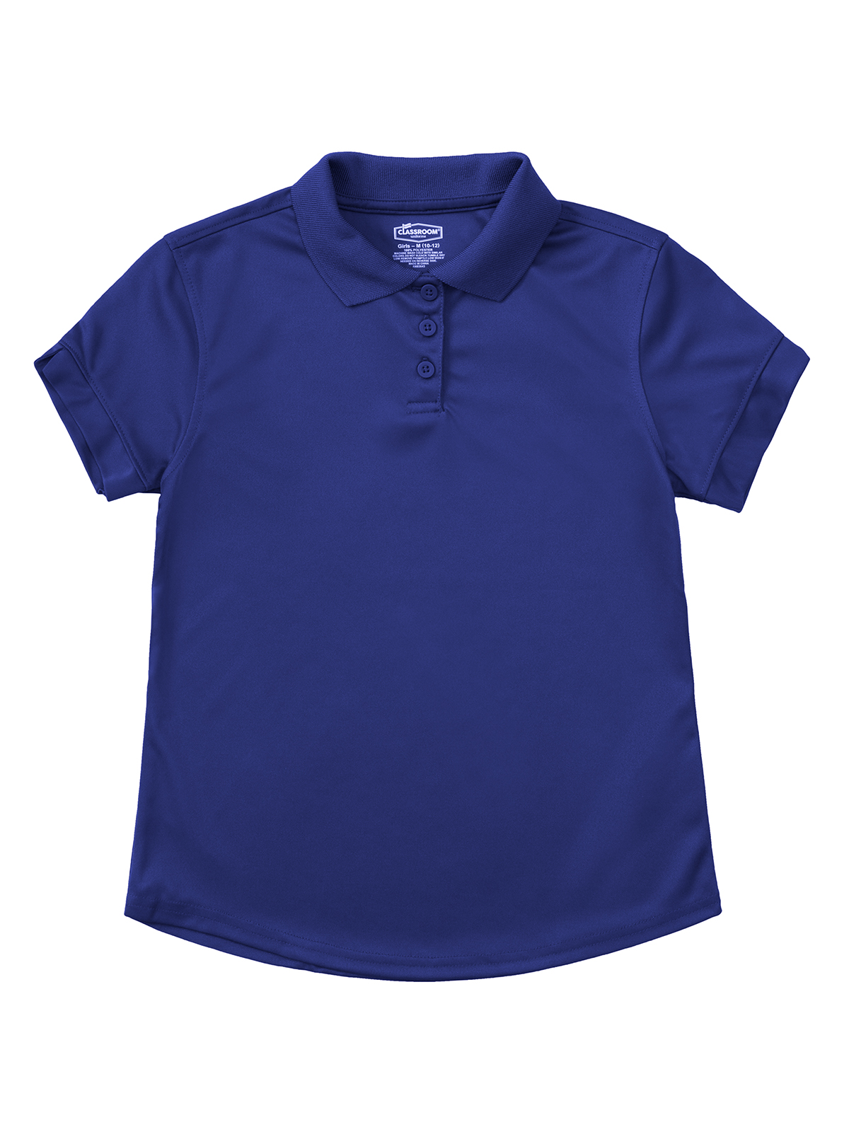 Classroom Uniforms - Girls' Short Sleeve Moisture Wicking Polo 5