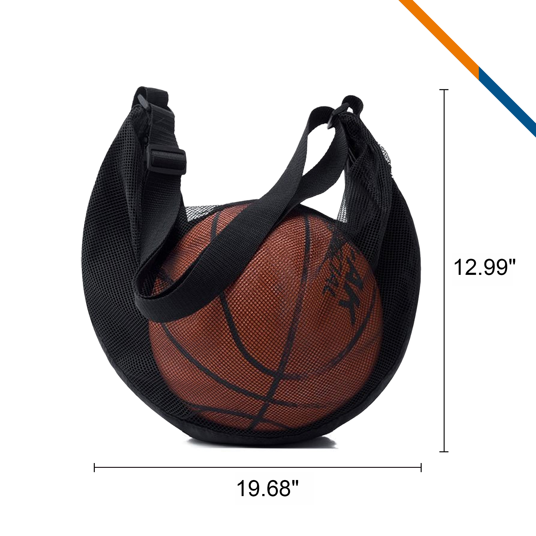 Layupx Mesh Sports Ball Crossbody Bag 5