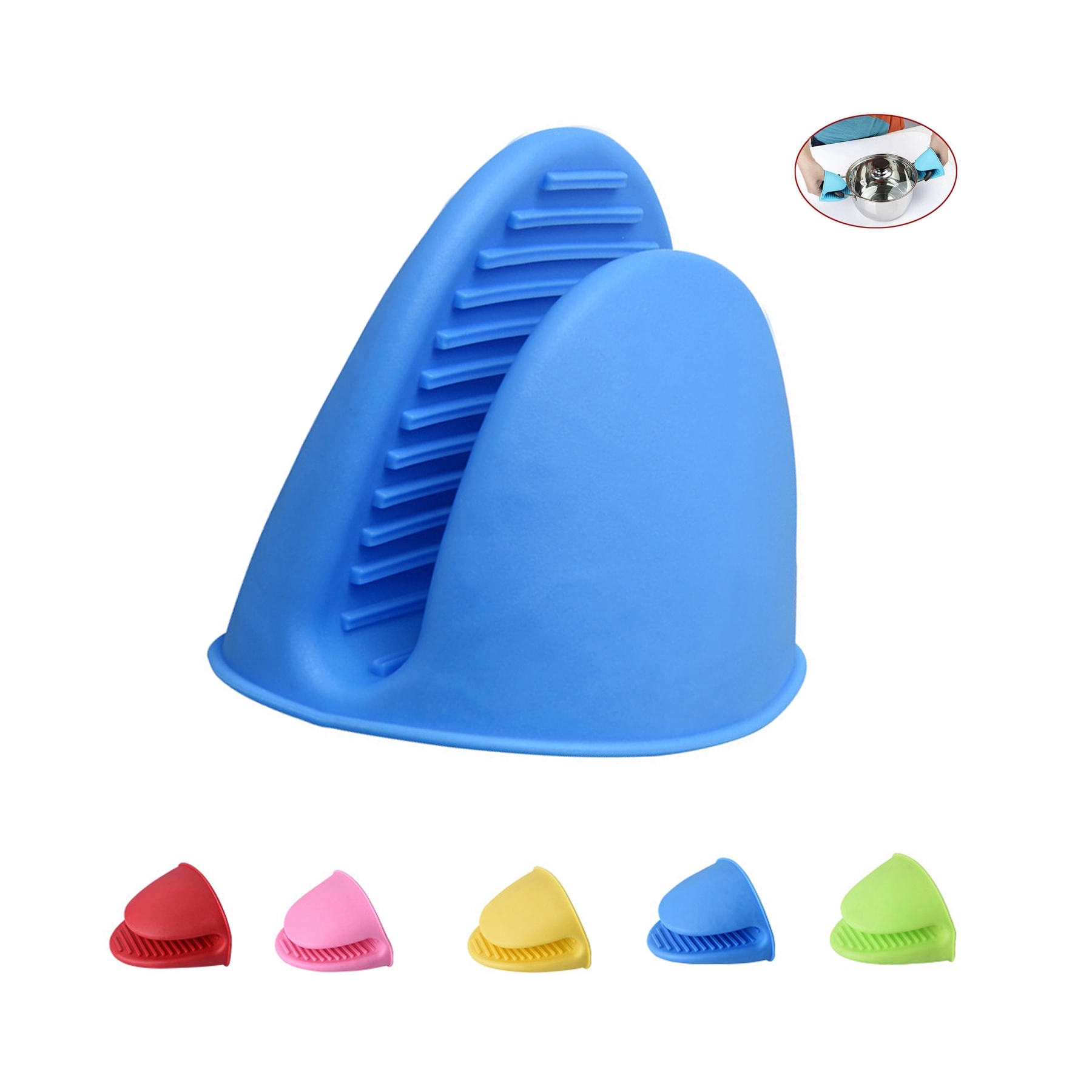 Silicone Oven Mitts Gloves 3