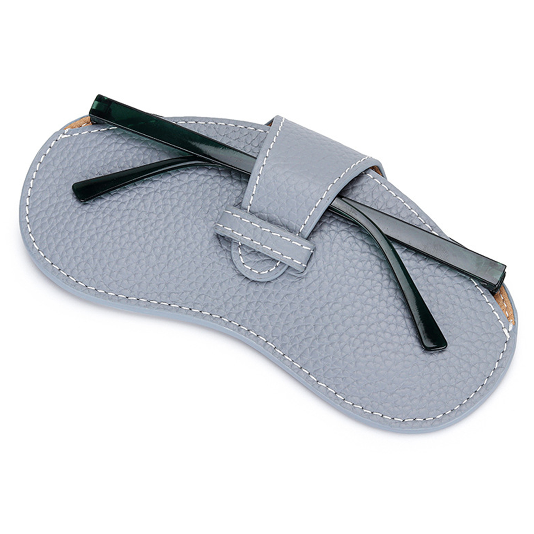 Genuine Leather Sunglasses Storage Bag 7