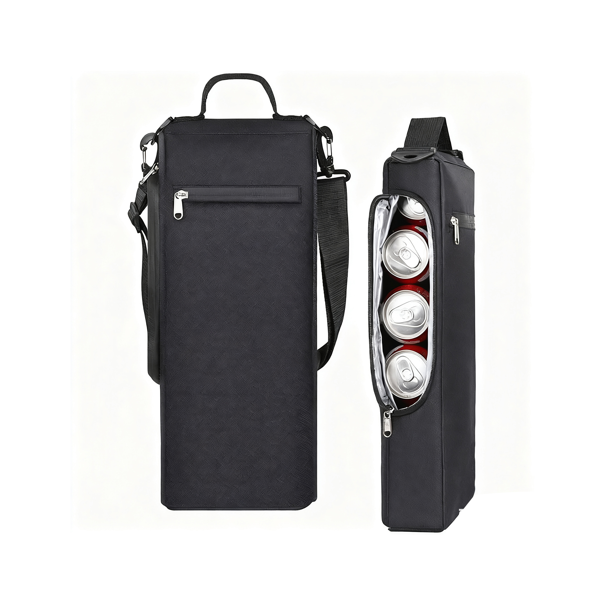Golf Cooler Bag Holds 6 Cans With Insulated 600D Shell 3
