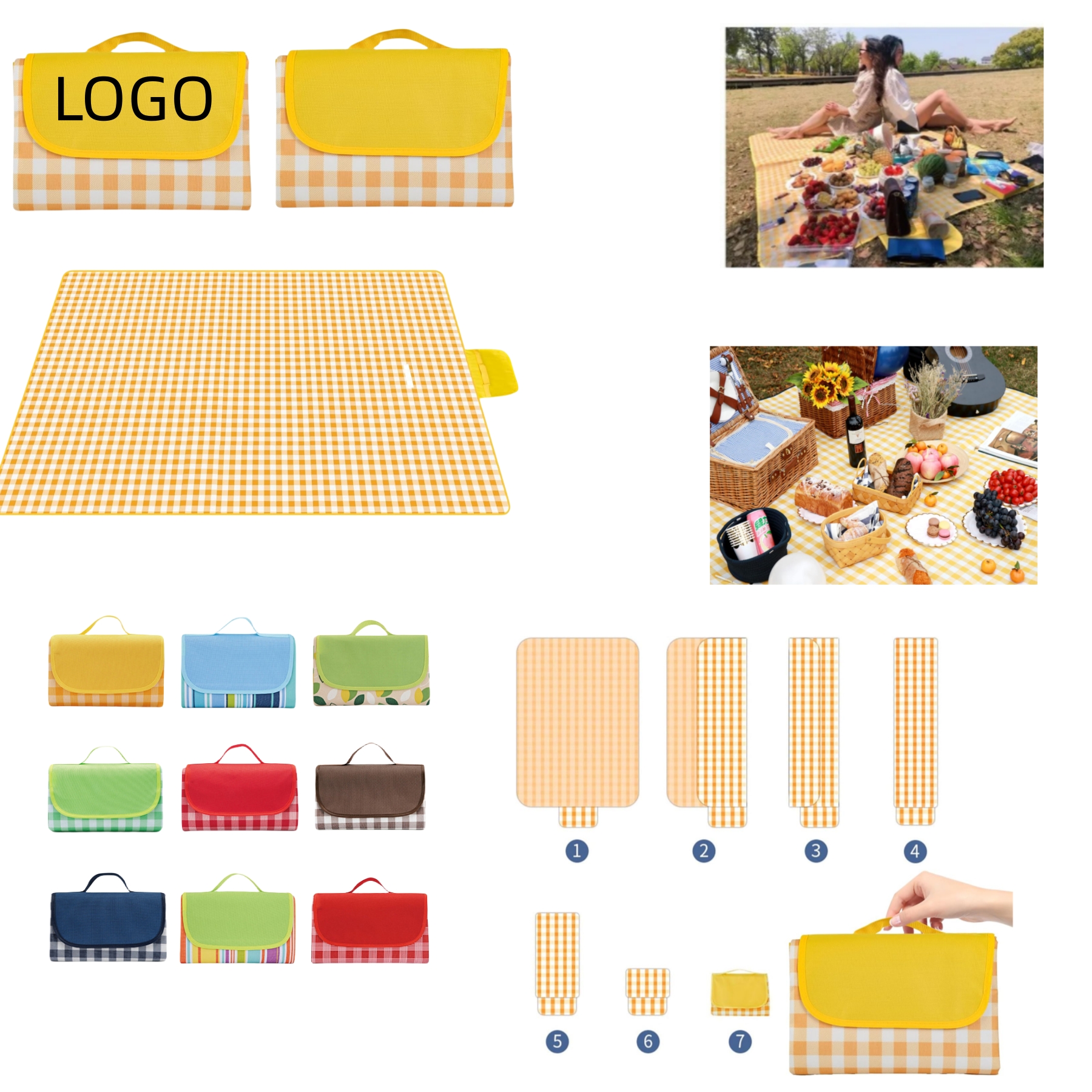 Foldable Lightweight Waterproof Sand Mat 3