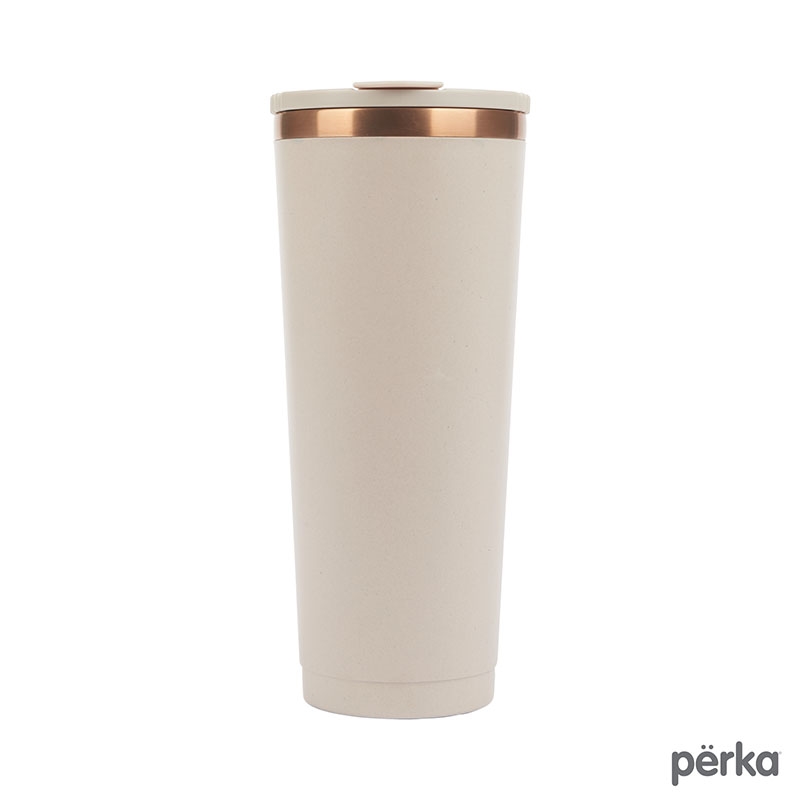 Perka® Barbarossa 24 oz. Recycled Steel and Coffee Grounds Tumbler 13