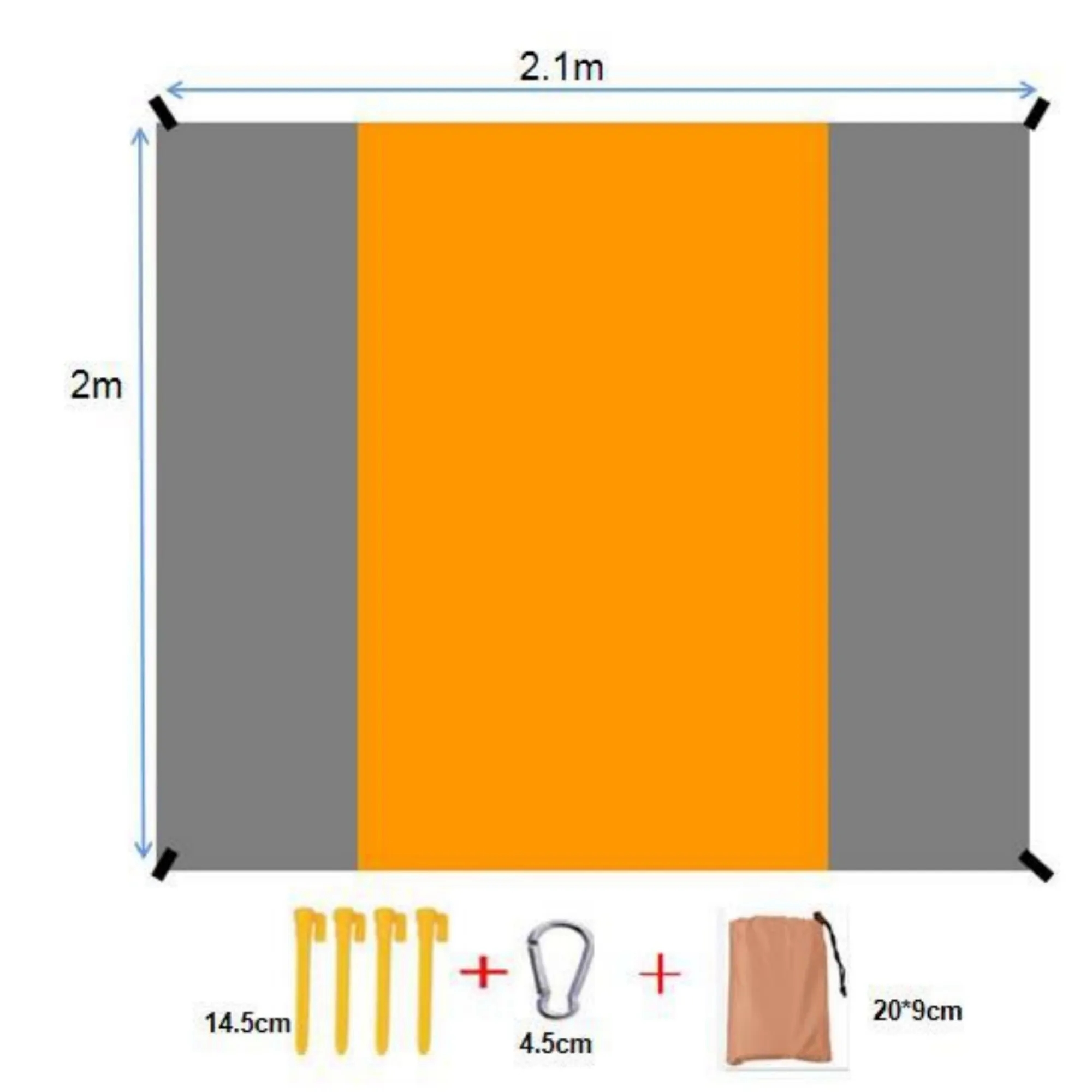 Sandfree Beach Mat Picnic Blanket 9