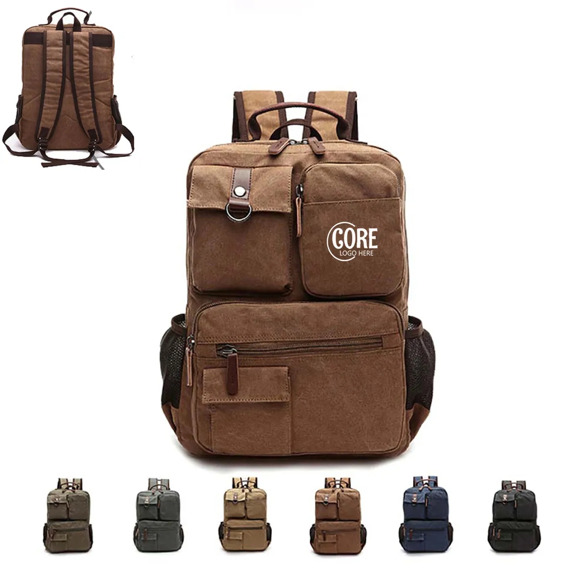 Canvas Backpack 1