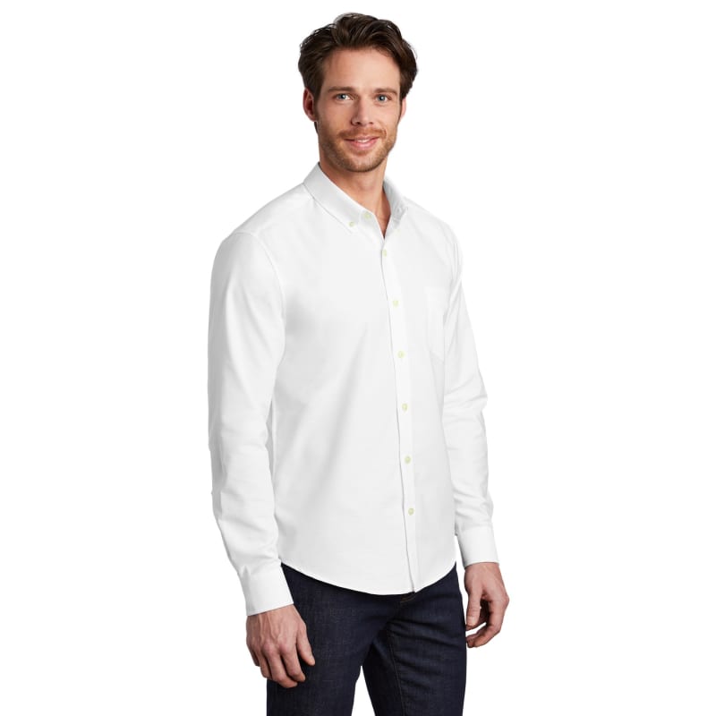 Port Authority Untucked Fit SuperPro Oxford 7