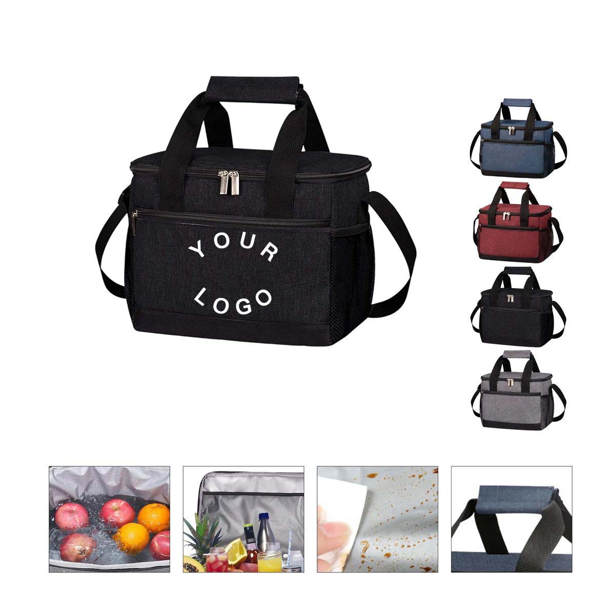 Portable 8L Cooler Bag Oxford Cloth for Outdoor Travel 2