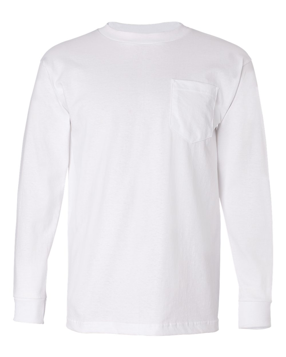 Unisex USA-Made Long Sleeve Pocket T-Shirt - 8100 50