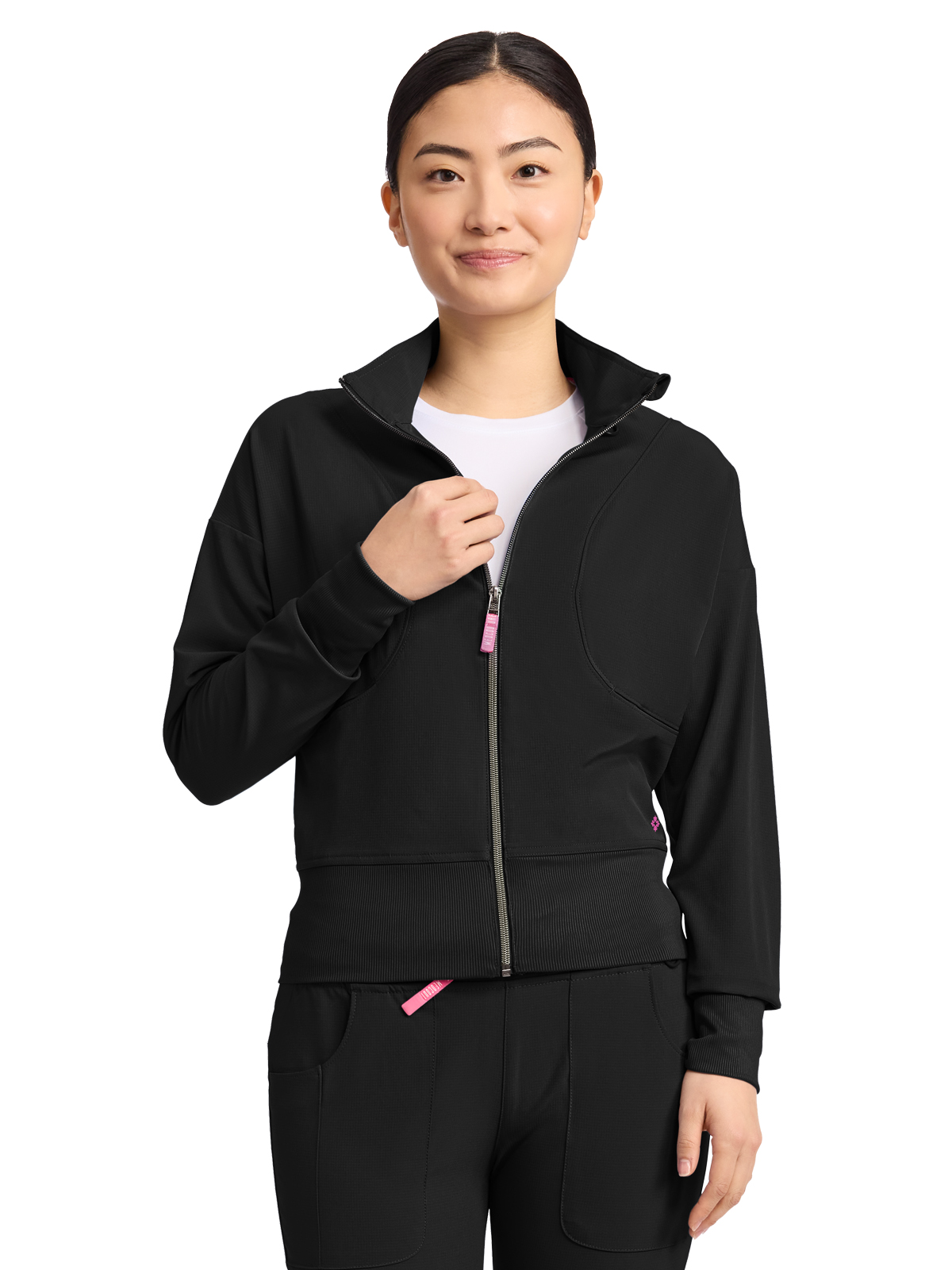Med Couture - MC AMP - Women's 2-Pocket Warm Up Jacket
