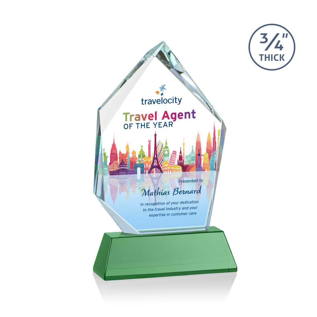 Deerhurst Ice Peak VividPrint™ Award on Newhaven - Green 13