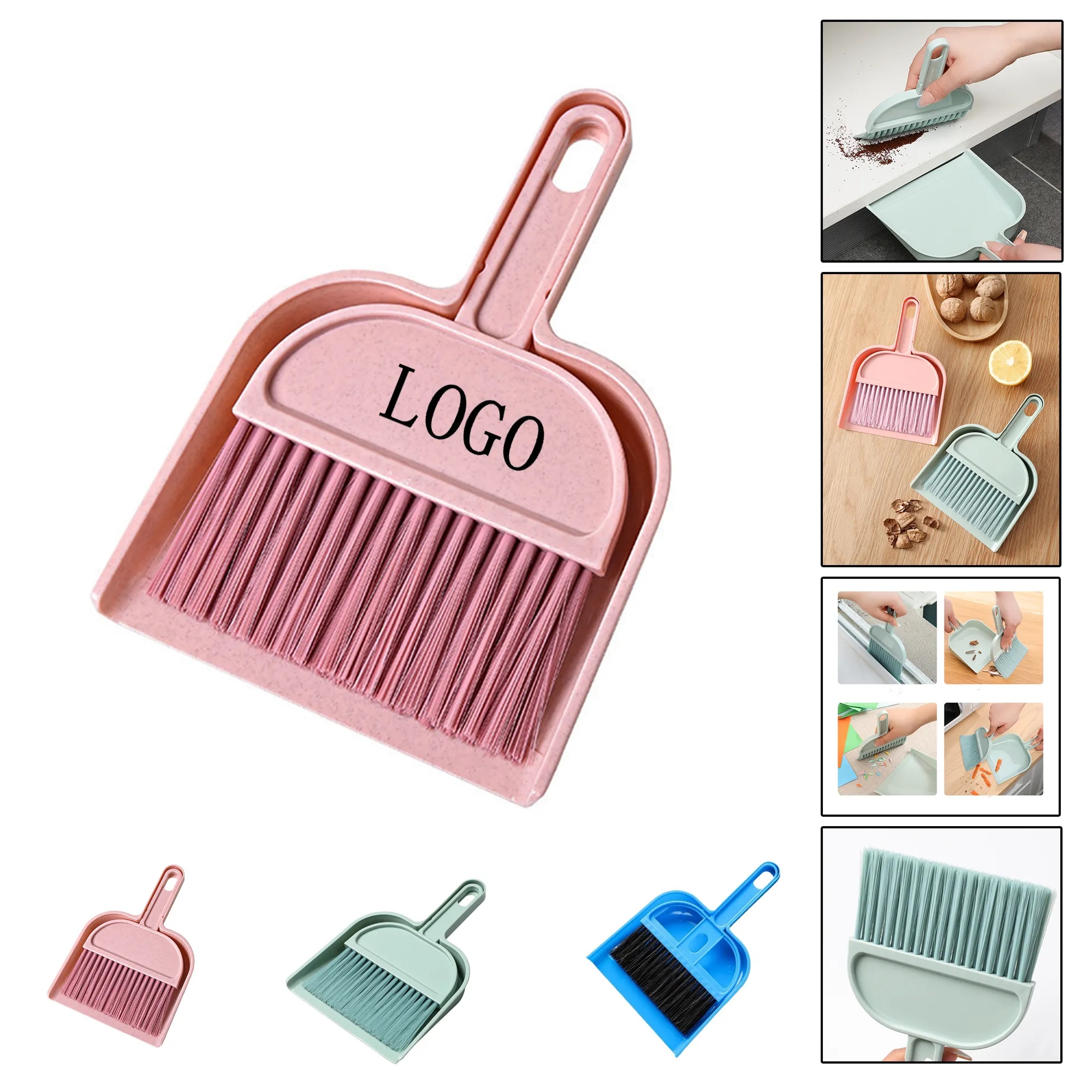 Mini Broom & Dustpan Set for Desktop Cleaning 2