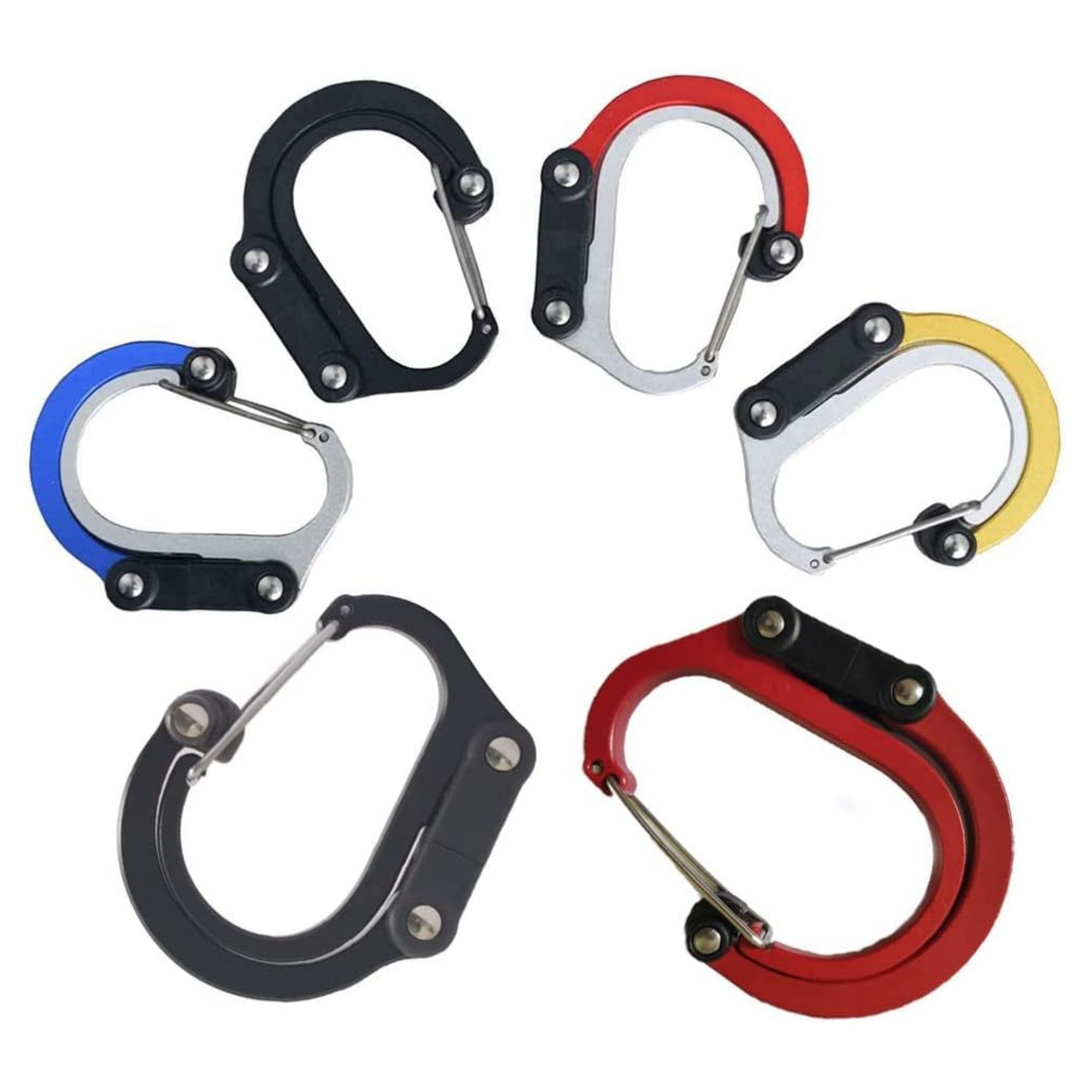 Matel Carabiner Clips, custom sports ball with logo imprint 2