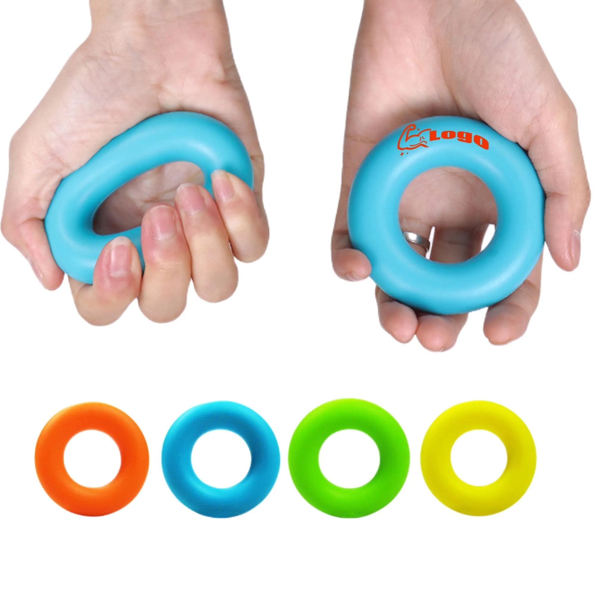 MOQ50 Silicone Grip Strengthener Ring 5