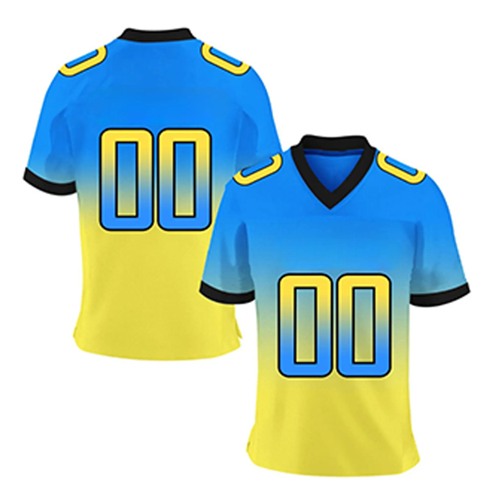 Rugby Jersey Breathable Casual Sports Top Short Sleeve 3