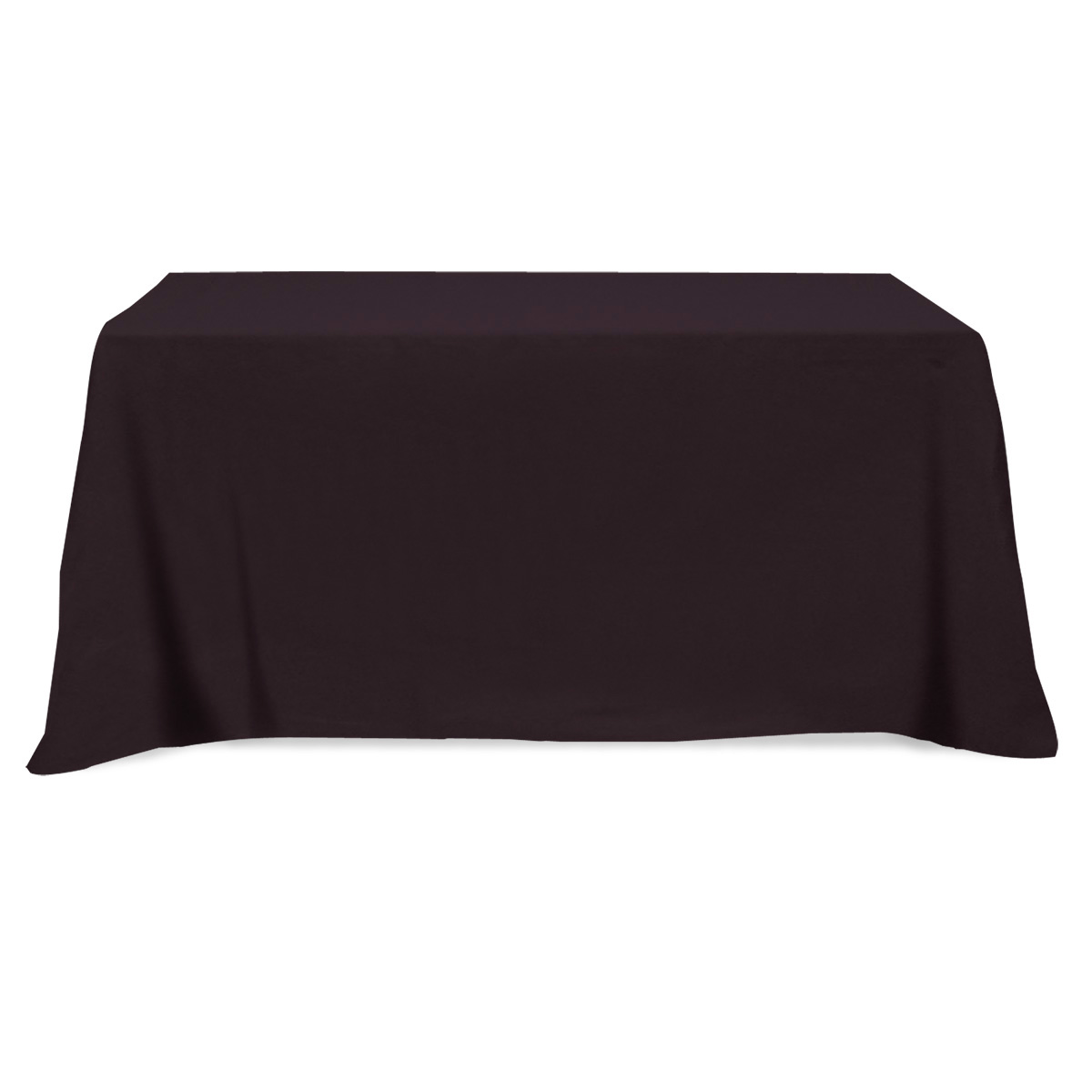 Flat Poly/Cotton 4-sided Table Cover - fits 6' standard table 5