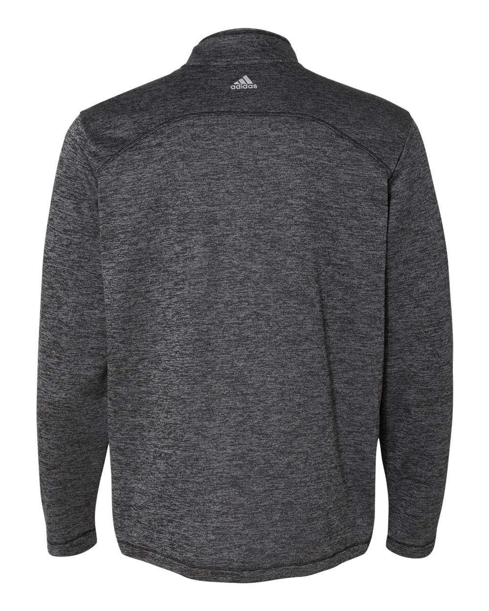 Brushed Terry Heathered Quarter-Zip Pullover A284