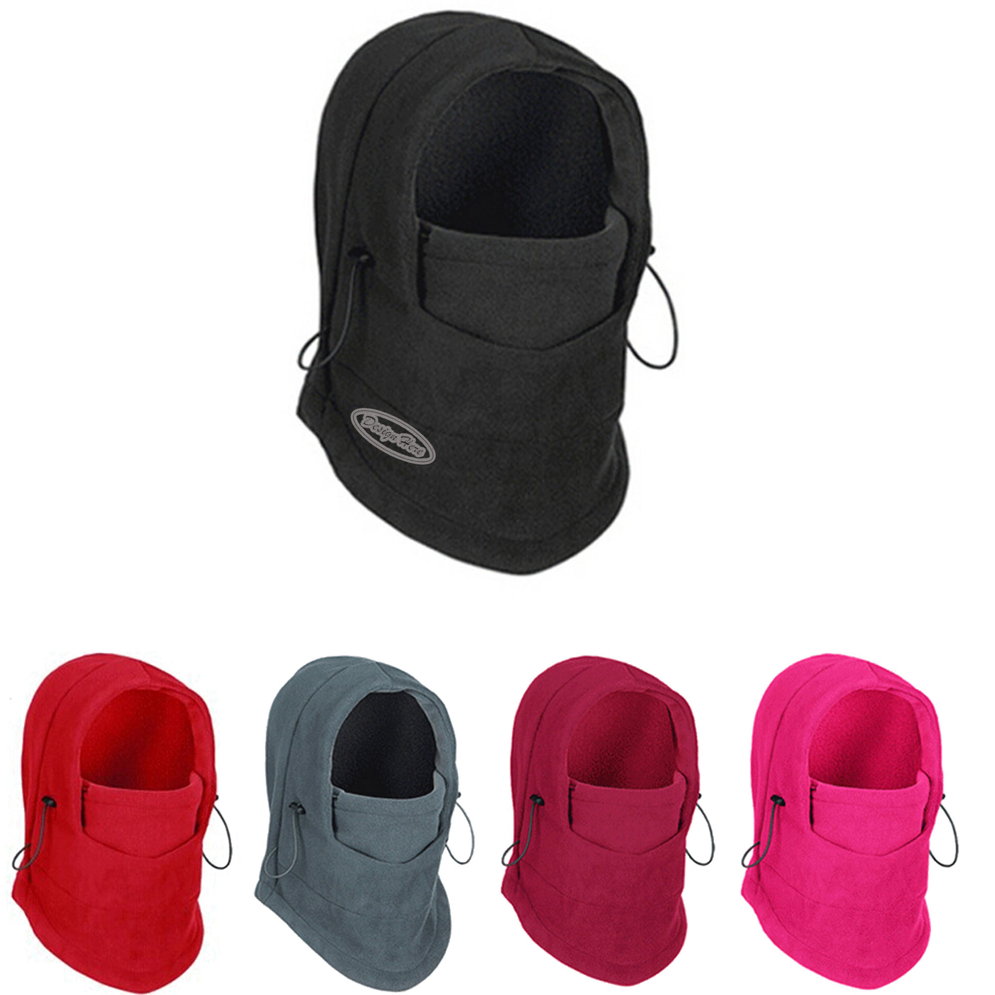 Windproof Ski Mask with Fleece Lining for Winter Protection 5