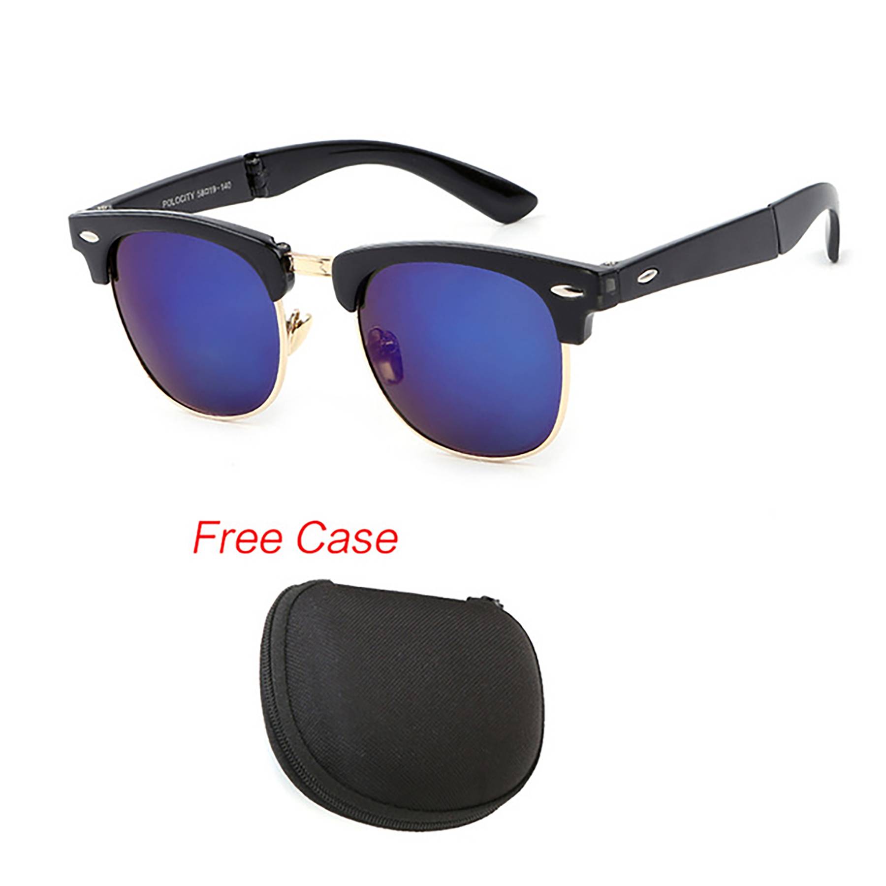 Foldable Fashion Retro Sunglasses 5
