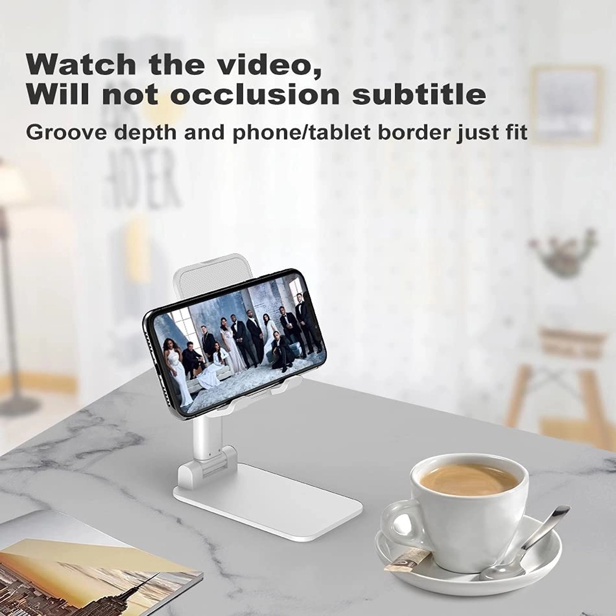 Adjustable Desktop Phone Holder 6
