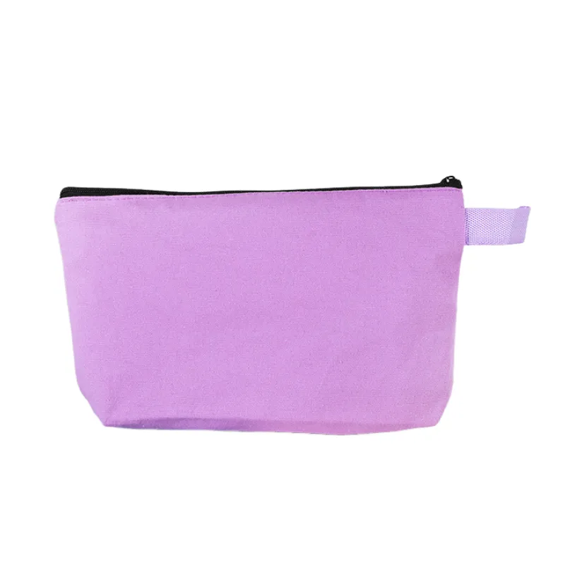 Canvas School Supplies and Makeup Bag 16