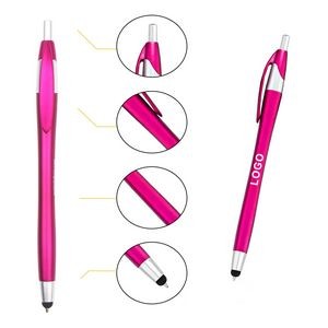 Colorful Slim Pen With Stylus 9