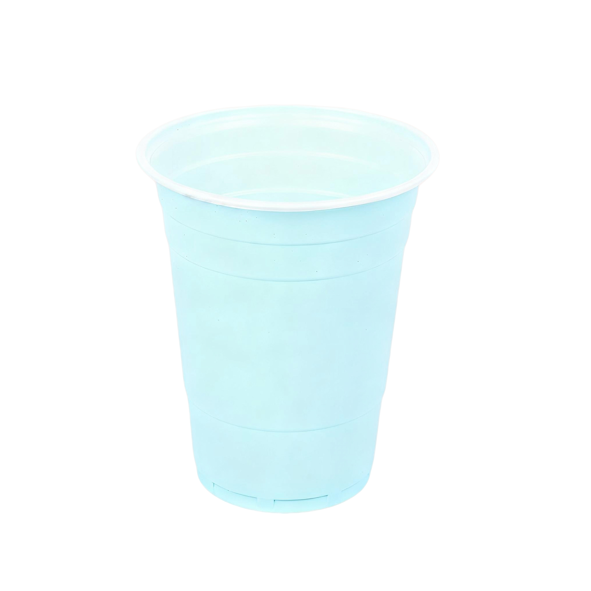 Sixteen Ounce Reusable Party Cup With Rolled Edge 8