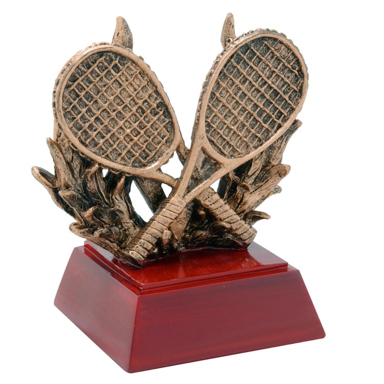 Tennis Resin Sculpture 2