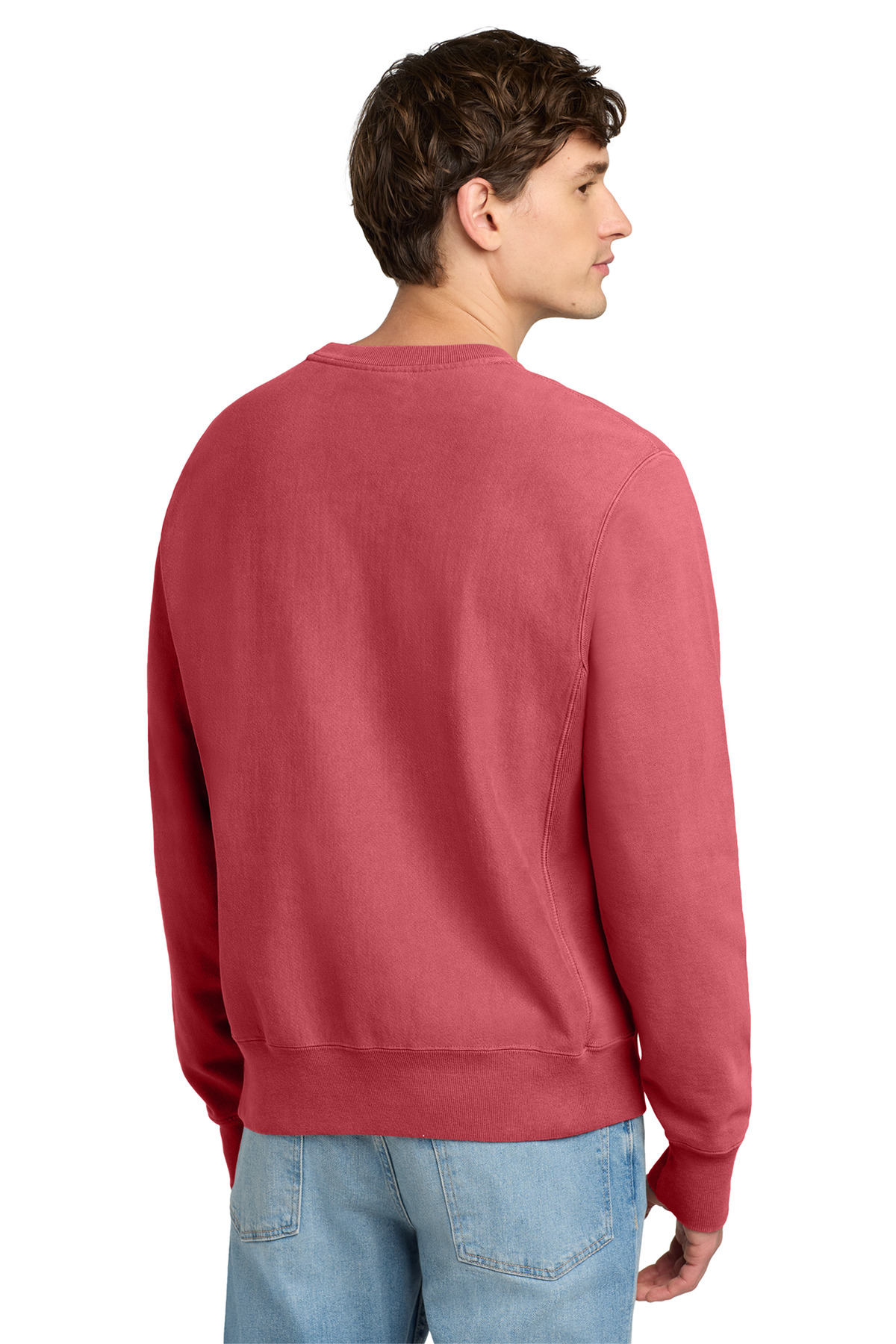 Champion Reverse Weave Garment-Dyed Crewneck Sweatshirt. GDS149 19