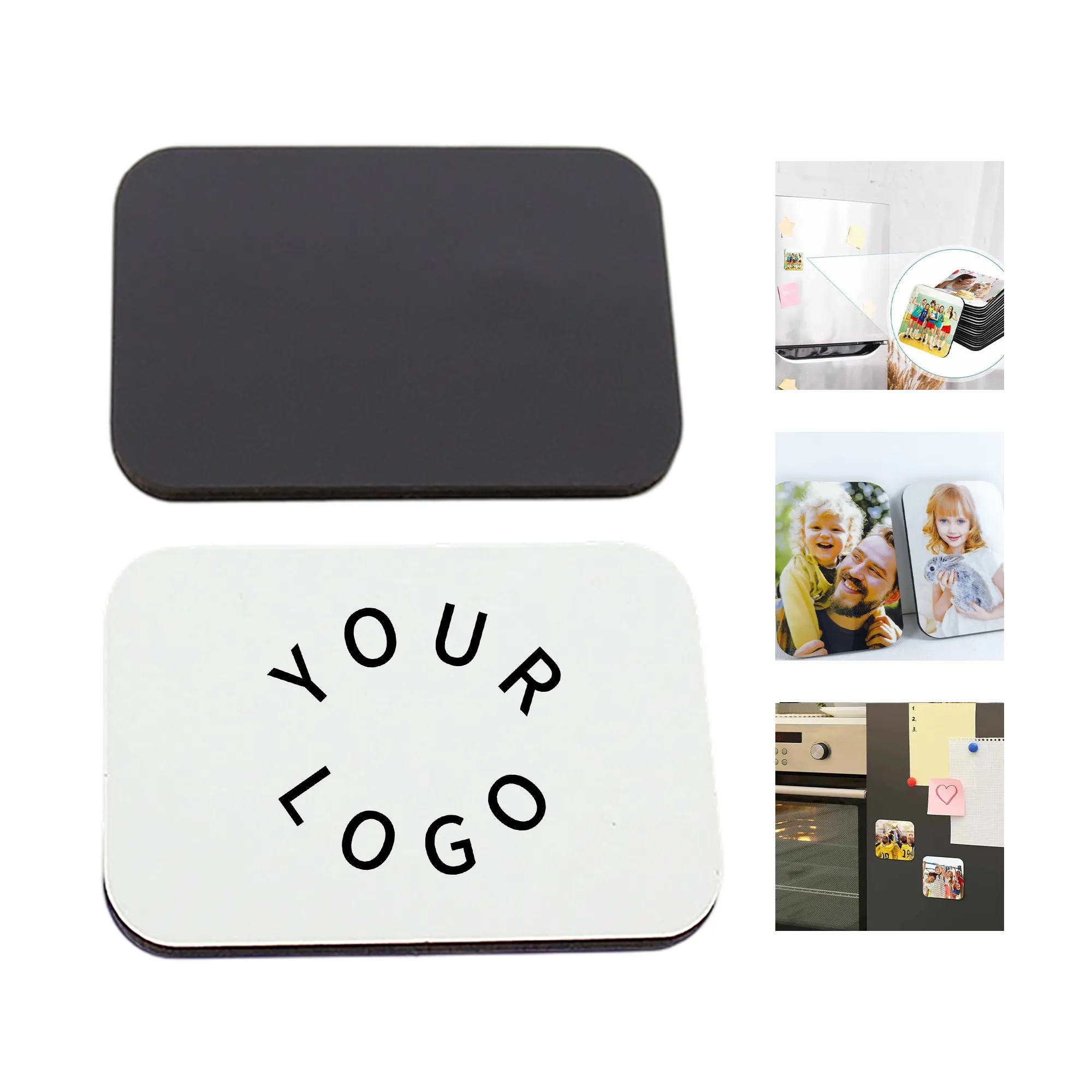 MOQ 50 Magnetic Rectangle Fridge Sticker 1