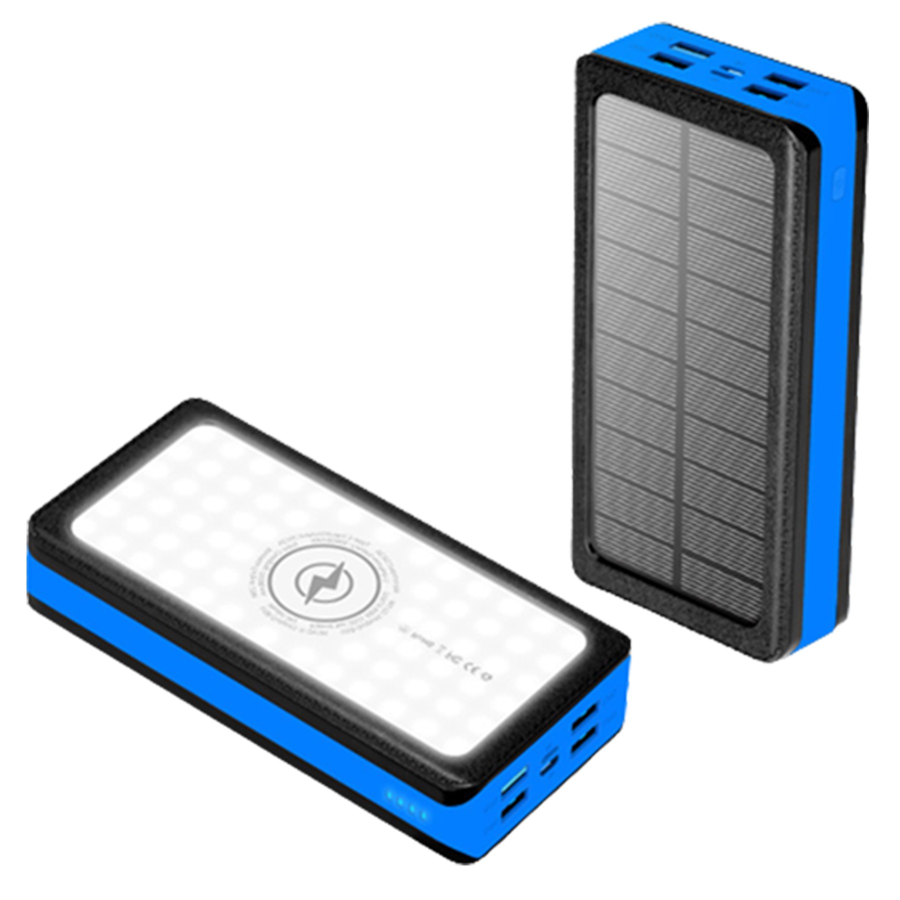 3000Mah Solar Power Bank Flashlight 6