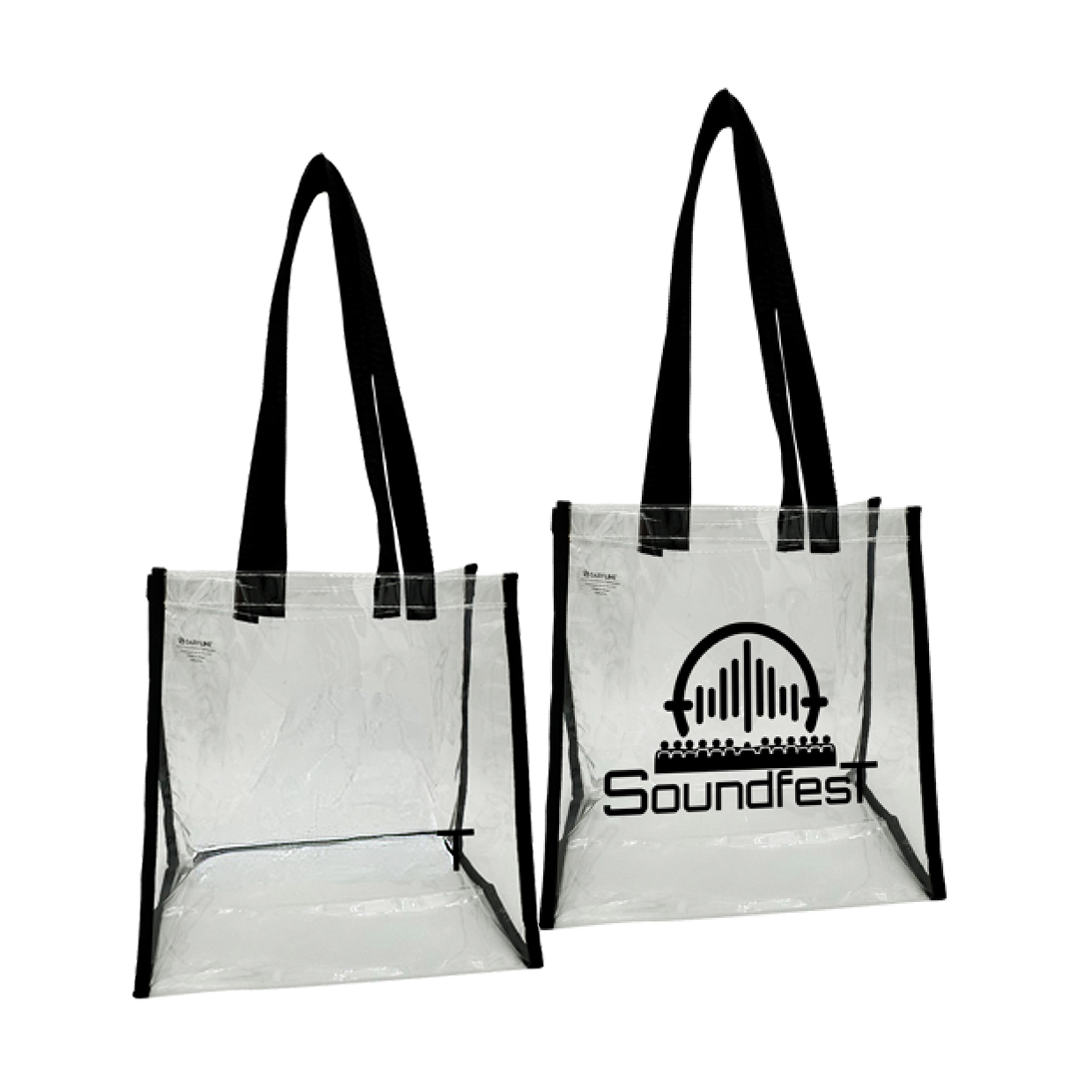 Clear PVC Tote Bag