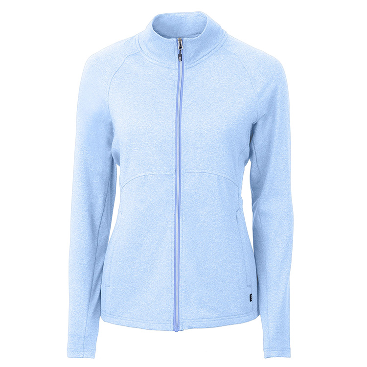 Cutter&Buck Ladies Adapt Eco Knit Heather Recycled Pullover 7