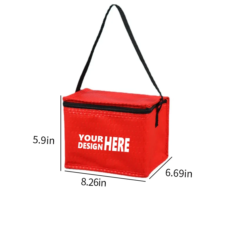 Polyester Zipper Lunch Bag 1