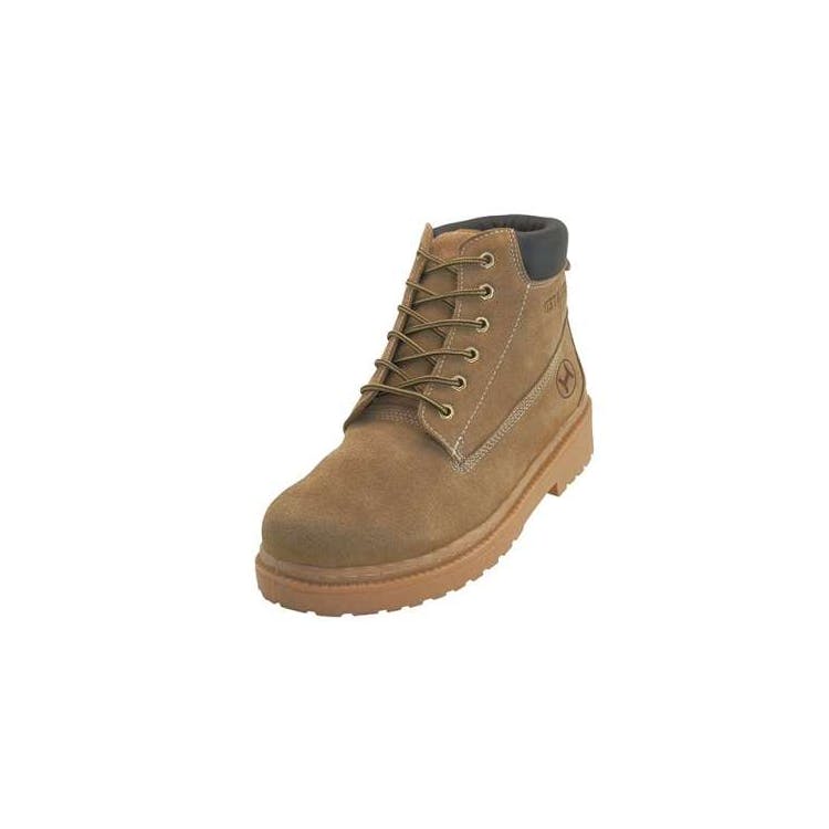 Men's 6" Suede Work Boots Tan 7-12 2