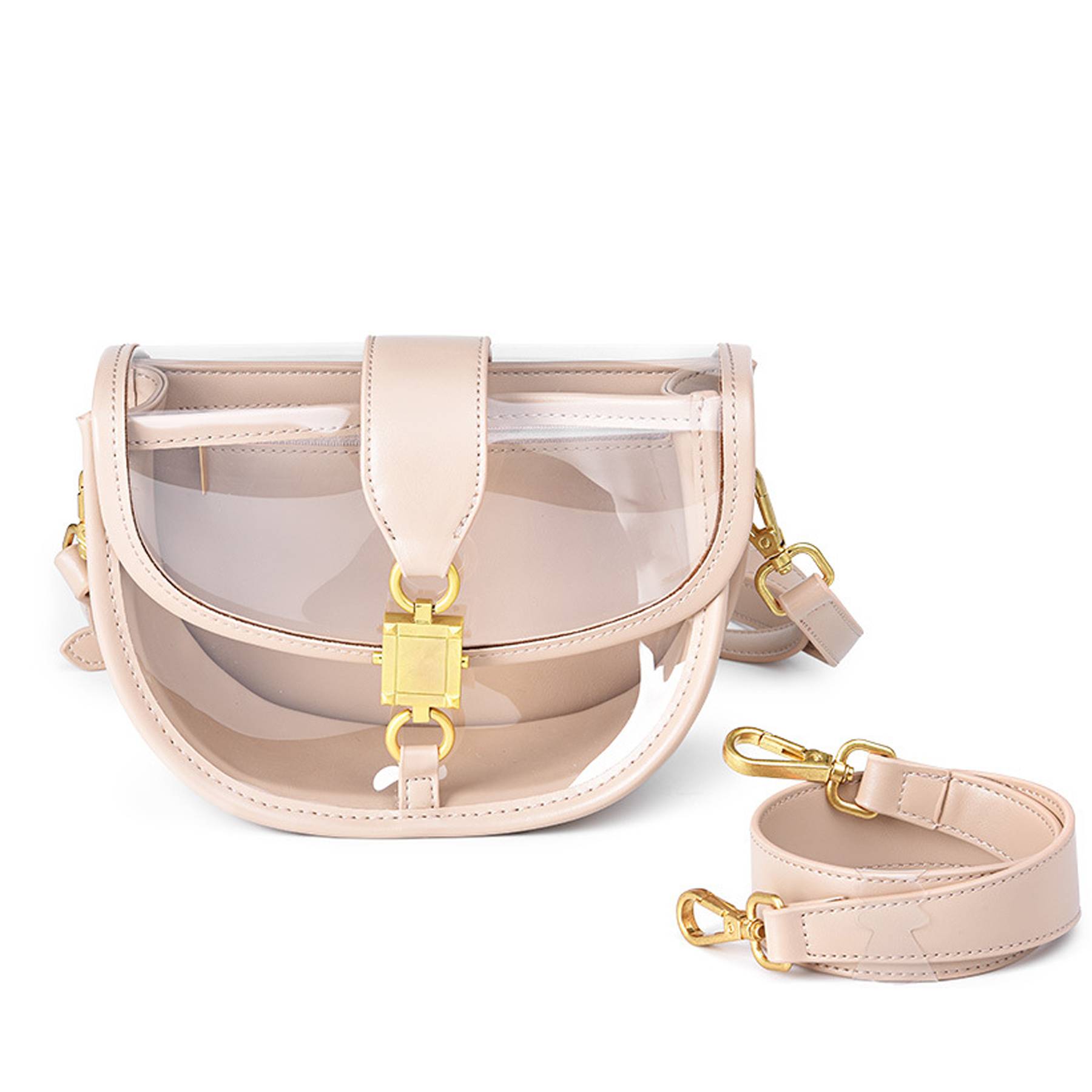 Clear Jelly Clutch Bag for Women and Girls 3
