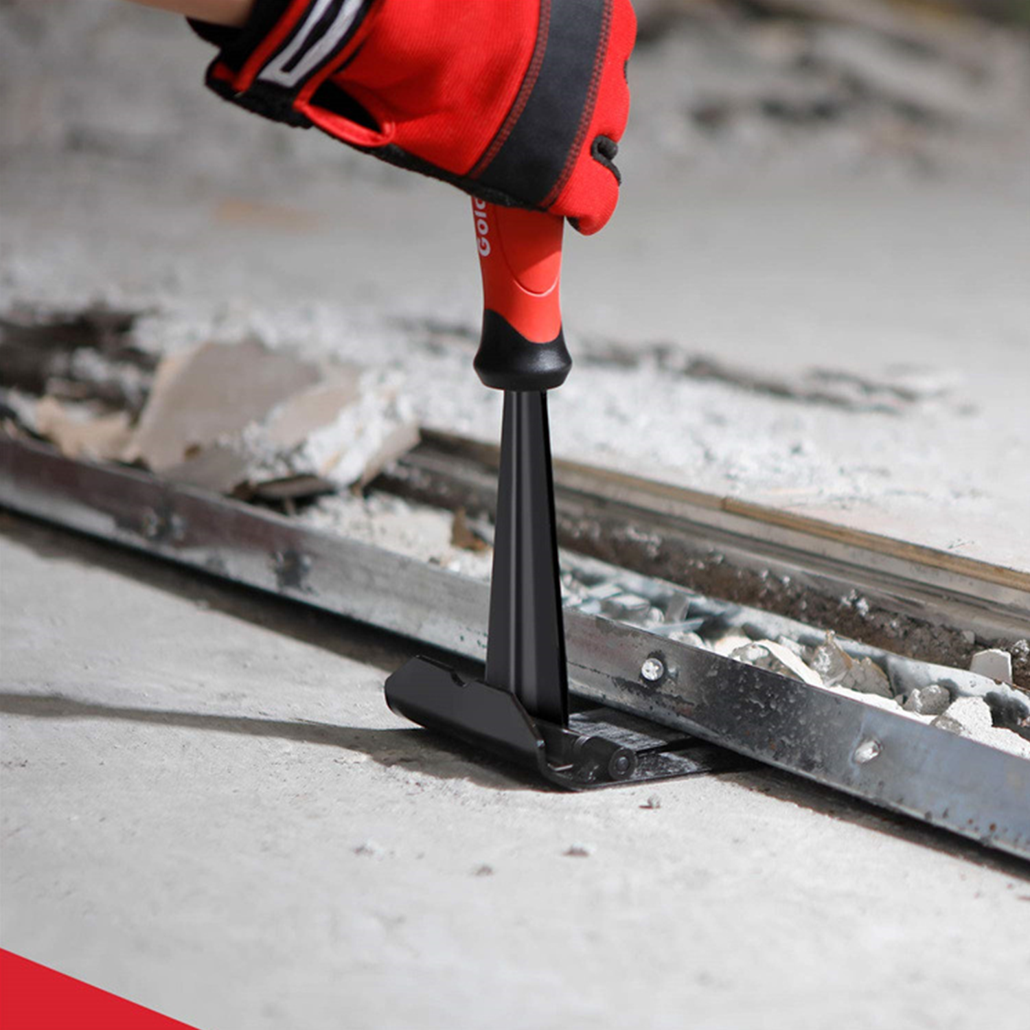 Household Floor Pry Bar - Stainless Steel Nail Puller Tool 3