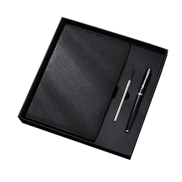 Classic Leather A5 Notebook Set - Professional Business Gift 6
