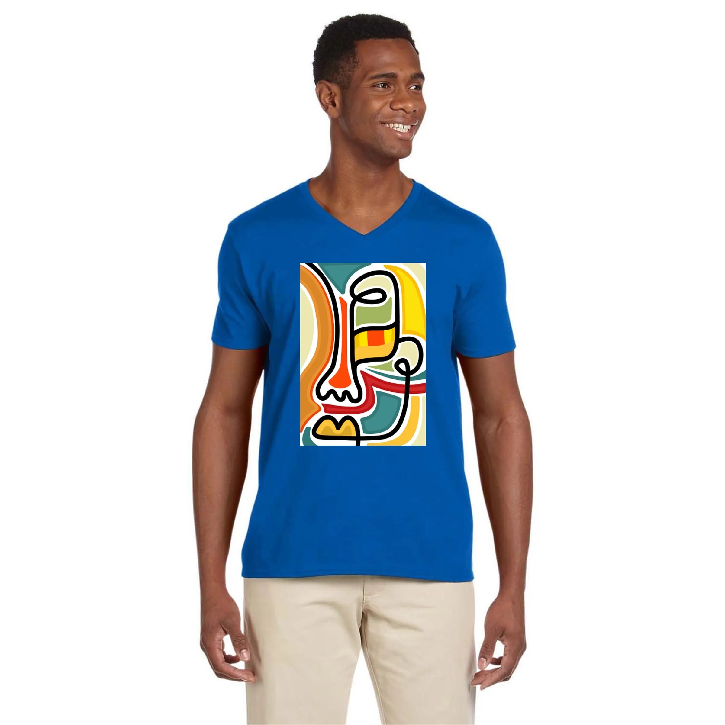Gildan Softstyle V-Neck T-Shirt 24