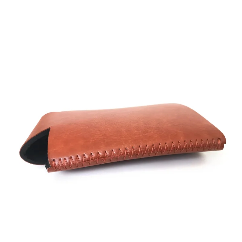 PU Leather Can Cooler Sleeve – Foldable Beverage Holder for Cans & Bottles, custom koozie with logo imprint 2