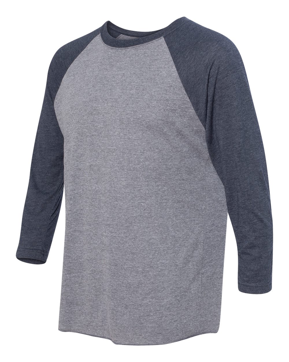 Unisex Triblend Three-Quarter Raglan Tee - 6051 69